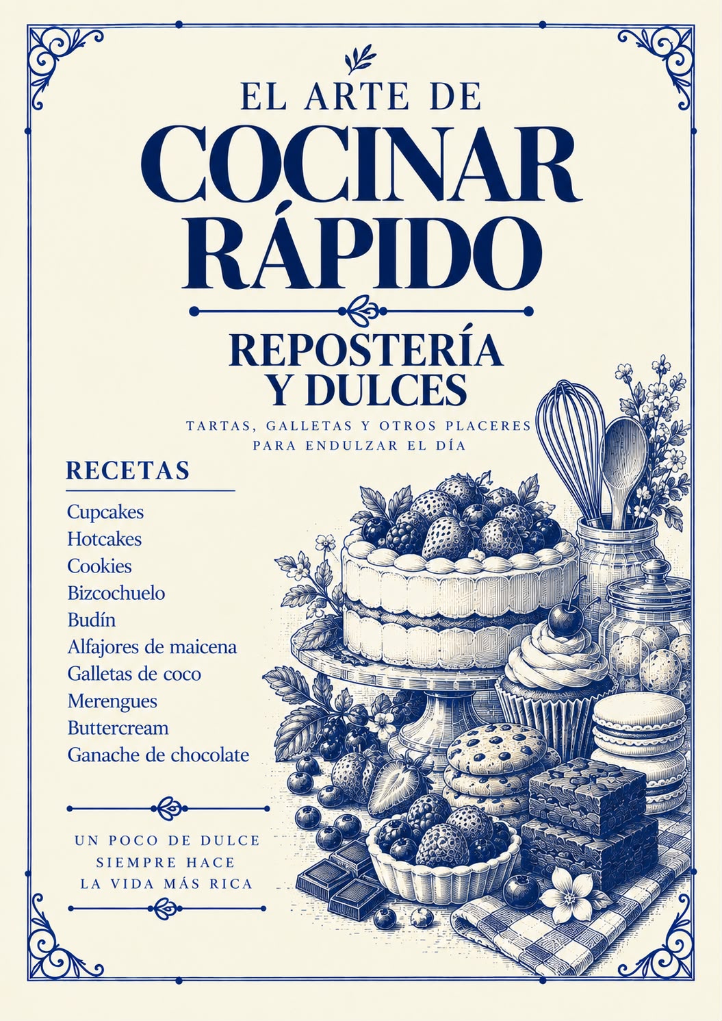 El Arte de Cocinar Rápido — Repostería y dulces